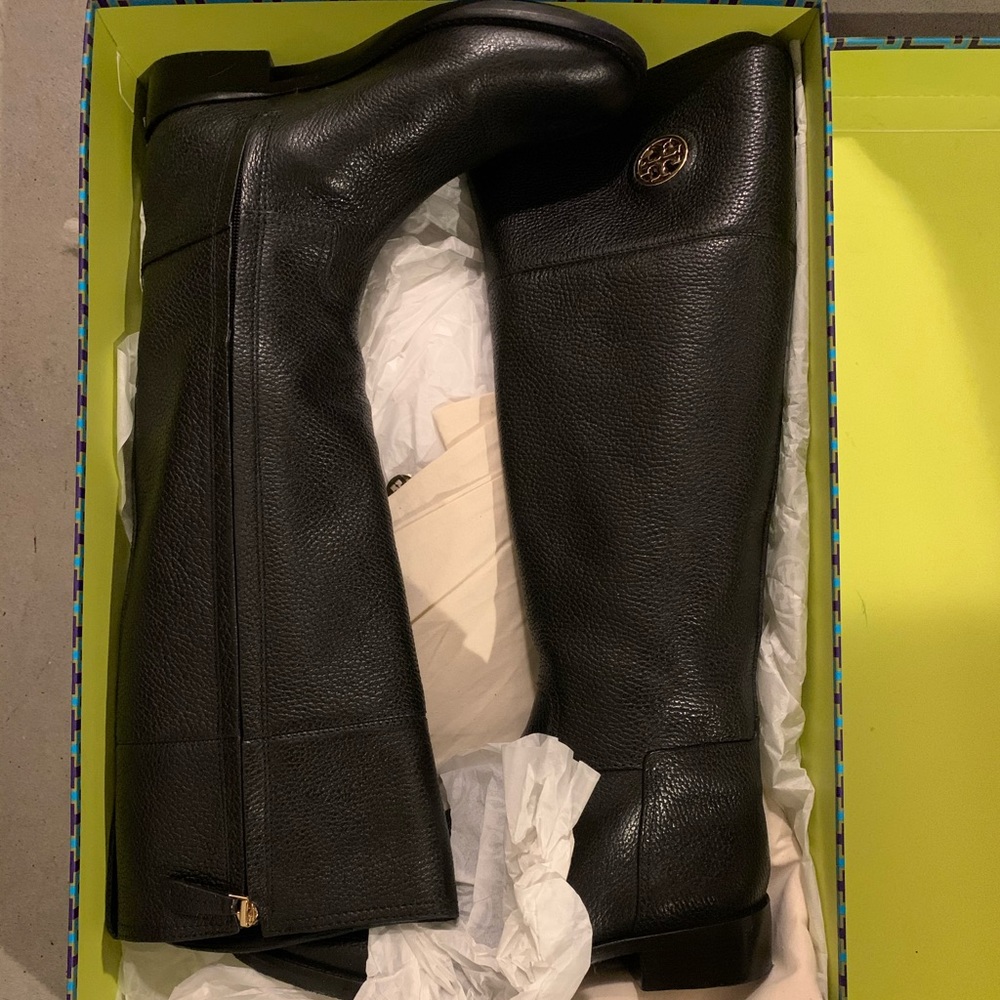 Tory Burch Junction Riding Boots